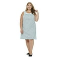 thumbnail image 1 of George Plus Women's Sleeveless Woven Nightgown, 1 of 6