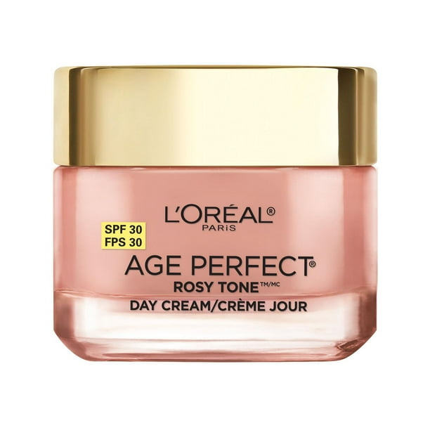 L'Oréal Paris Crème de jour Age Perfect Rosy Tone avec Pivoine Impériale, FPS 30