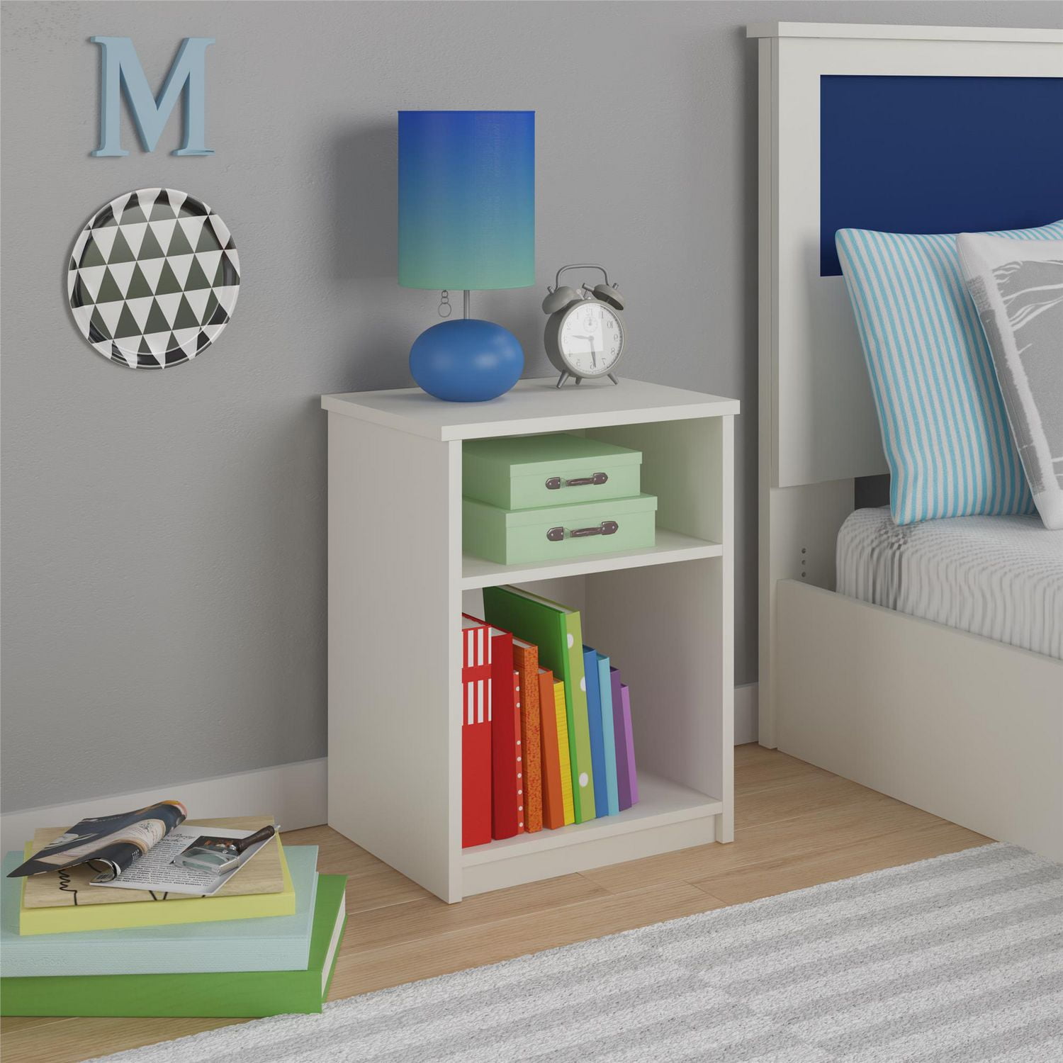 Skyler Nightstand, White Walmart Canada