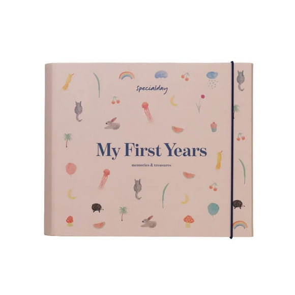 Mon Premier Album - souvenirs & trésors : Album Journal Bébé Rose