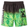 thumbnail image 1 of Minecraft Boys' Swim Trunk, 1 of 1