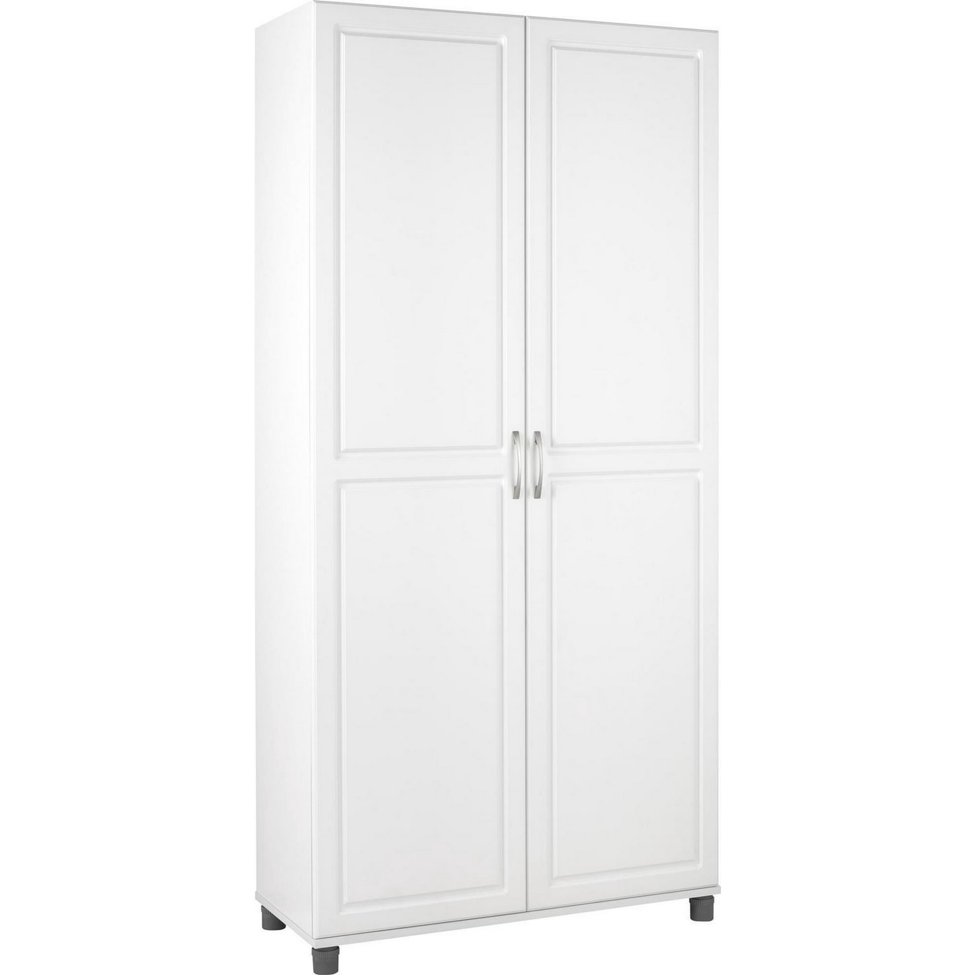 Dorel SystemBuild Kendall 5-Shelf Utility Storage Cabinet, 36-in, Grey