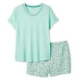 thumbnail image 1 of George Women's Plus Two Piece Pajama Set, 1 of 6