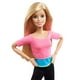 Poupée Ultra Flexible de Barbie haut rose – image 3 sur 6