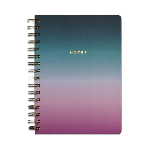 Think Ink Twin Wire Soft Flexible Journal Ombre, 6in x 8.25, 160 pages