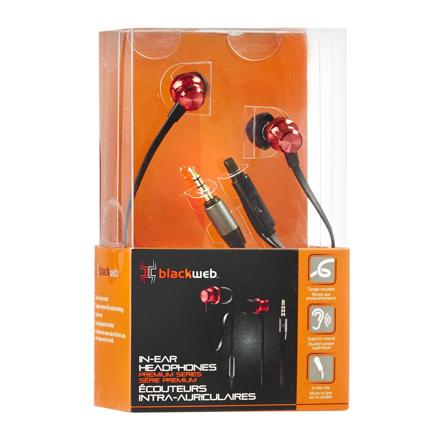 Blackweb In Ear Headphones Premium Series Walmart Canada 6238