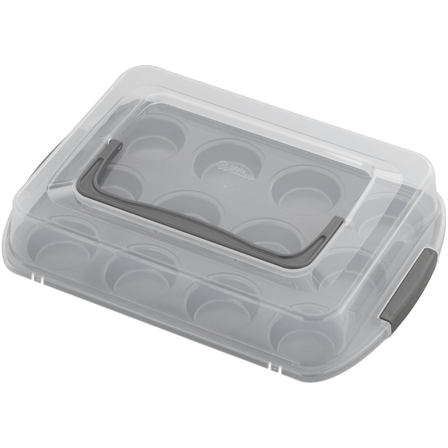 Muffin pan with clearance lid