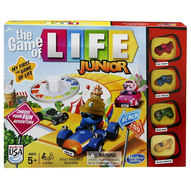Destins Le jeu de la vie Junior de Hasbro Version anglaise