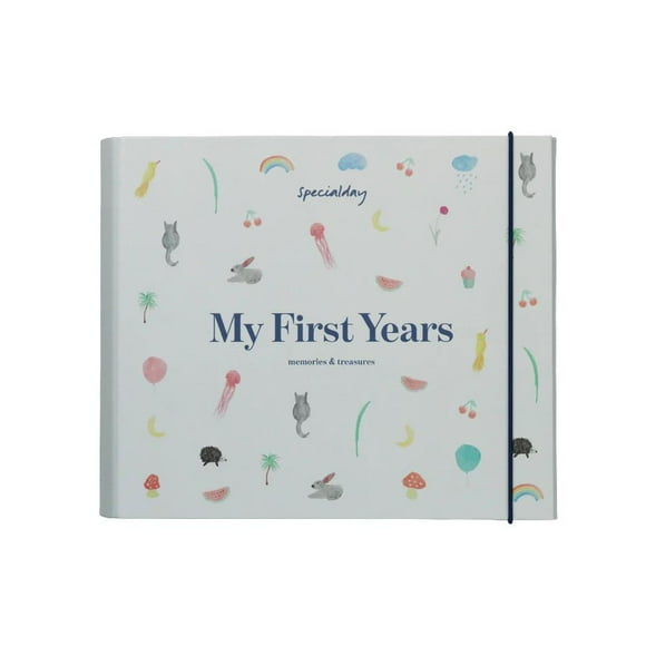 Mon Premier Album - souvenirs & trésors : Album Journal Bébé Bleu