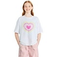 thumbnail image 1 of George Girls' Oversized Boxy T-Shirt, 1 of 6
