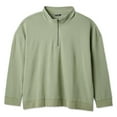thumbnail image 1 of George Big Men's Quarter Zip Sweatshirt, 1 of 6