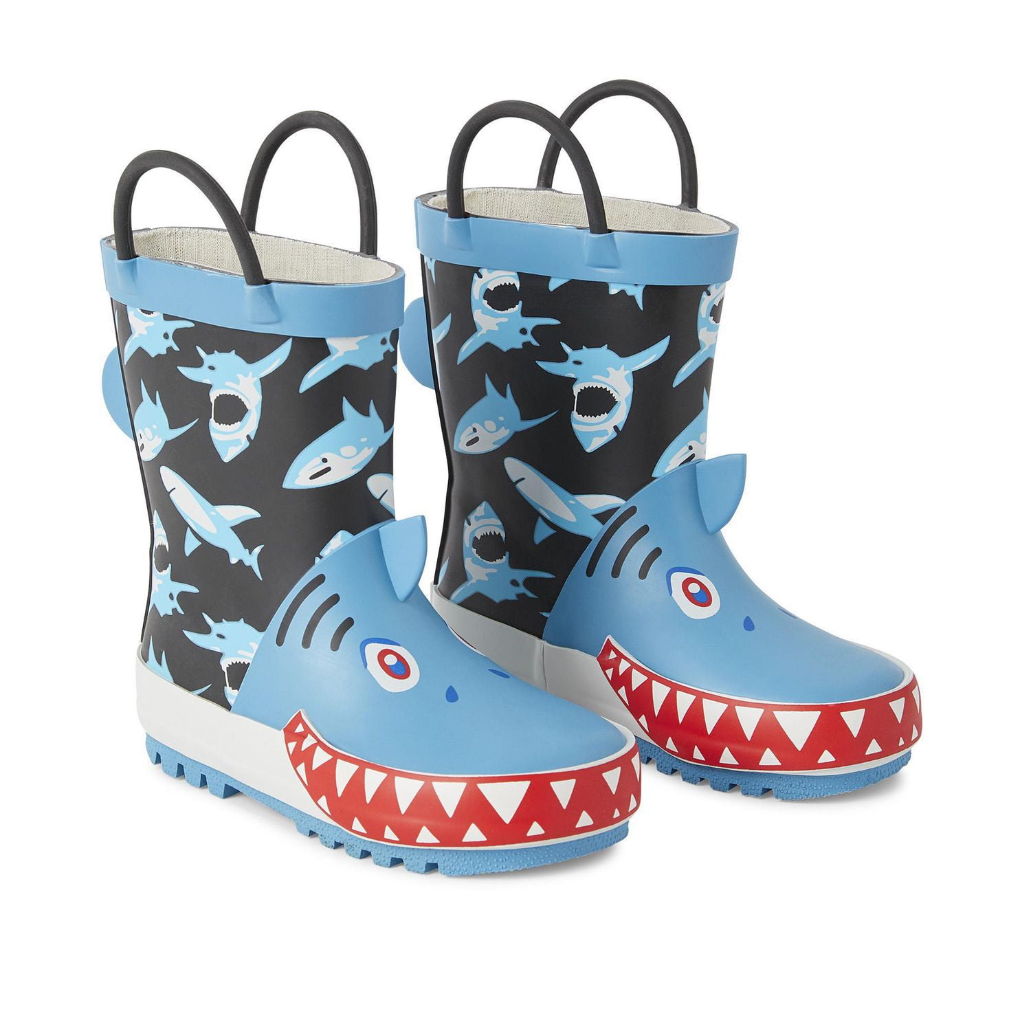 Boys shark hotsell rain boots