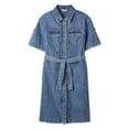 thumbnail image 1 of Robe en denim boutonnée Iyla pour femmes, 1 of 6