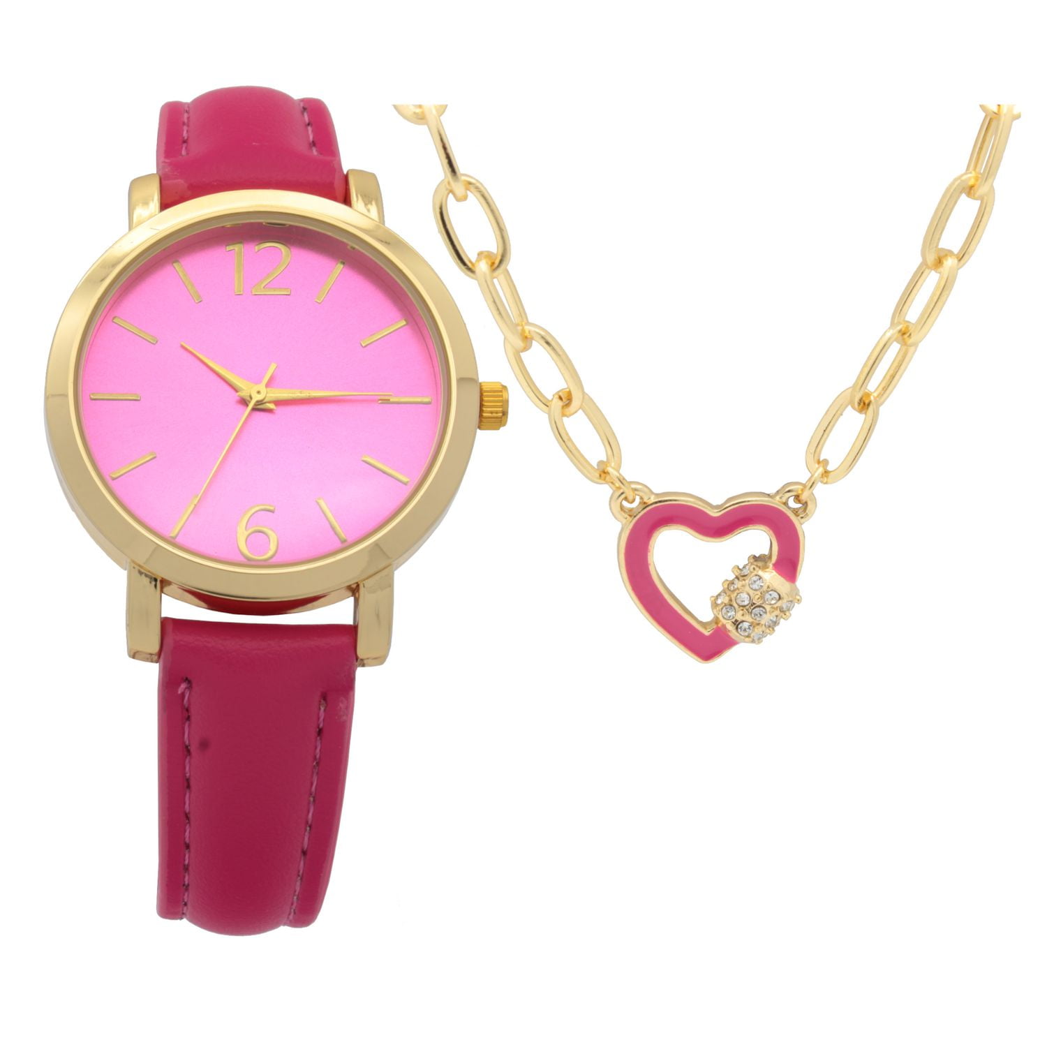 Ladies watch on discount a neck chain