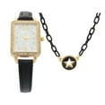 thumbnail image 1 of Ladies  black strap Watch and Necklace, 1 of 2