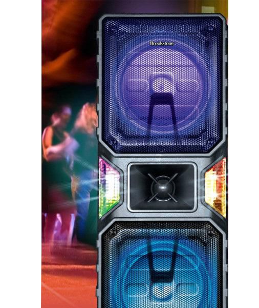 Brookstone Tune Tower Wireless LED Speaker Walmart.ca