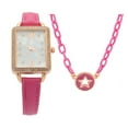 thumbnail image 1 of Ladies Pink strap Watch and Necklace, 1 of 2