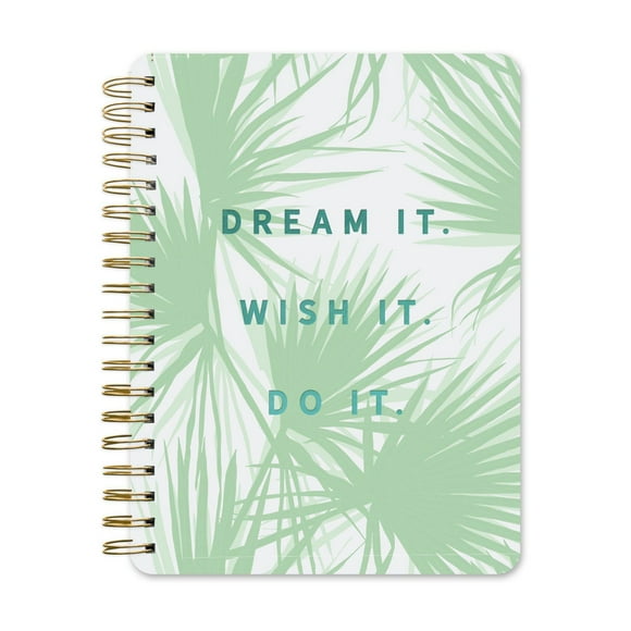 Think Ink Twin Wire Printed Journal Palm Leaves