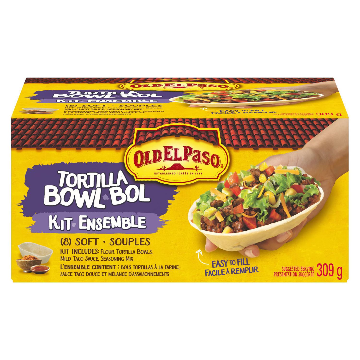 Old El Paso Tortilla Bowl Kit Walmart Canada