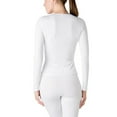 thumbnail image 2 of Elita Women's Microfiber Thermal Long Sleeve Crew Neck Shirt, 2 of 2