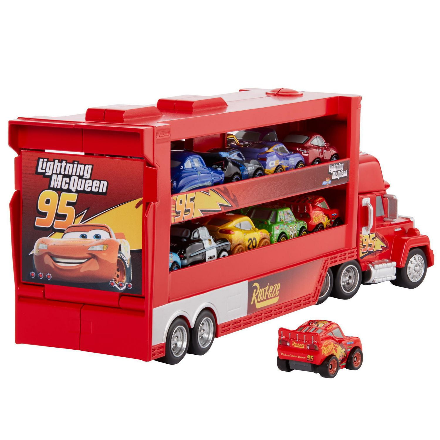 Disney Pixar Cars Mack Mini Racers Hauler - Walmart.ca