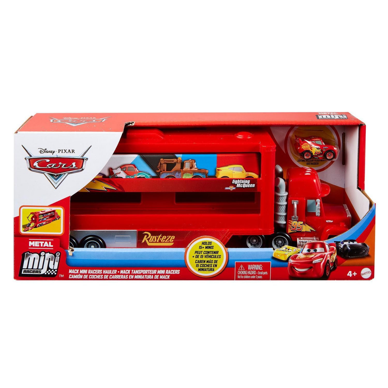 Disney Pixar Cars Mack Mini Racers Hauler - Walmart.ca