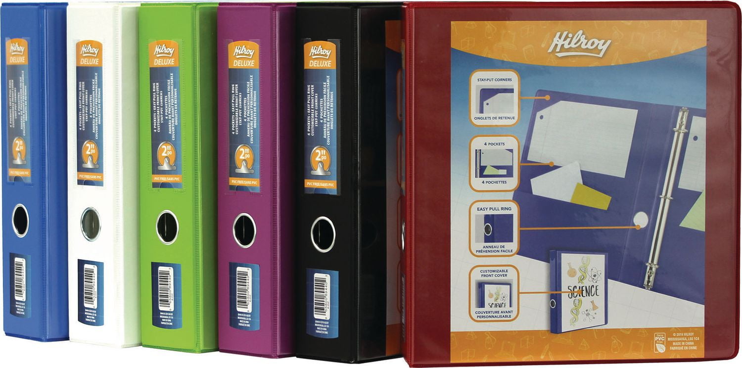 Hilroy Deluxe Binder 3" Walmart Canada