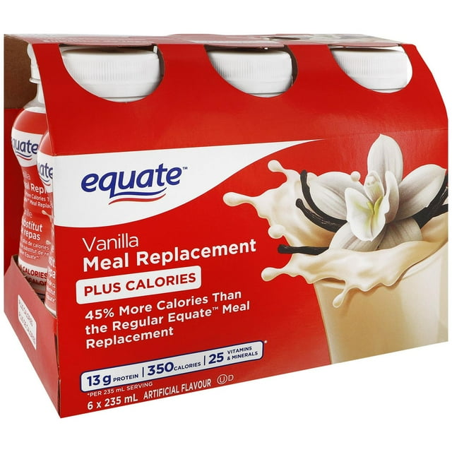 Equate Plus Calories Vanilla Meal Replacement