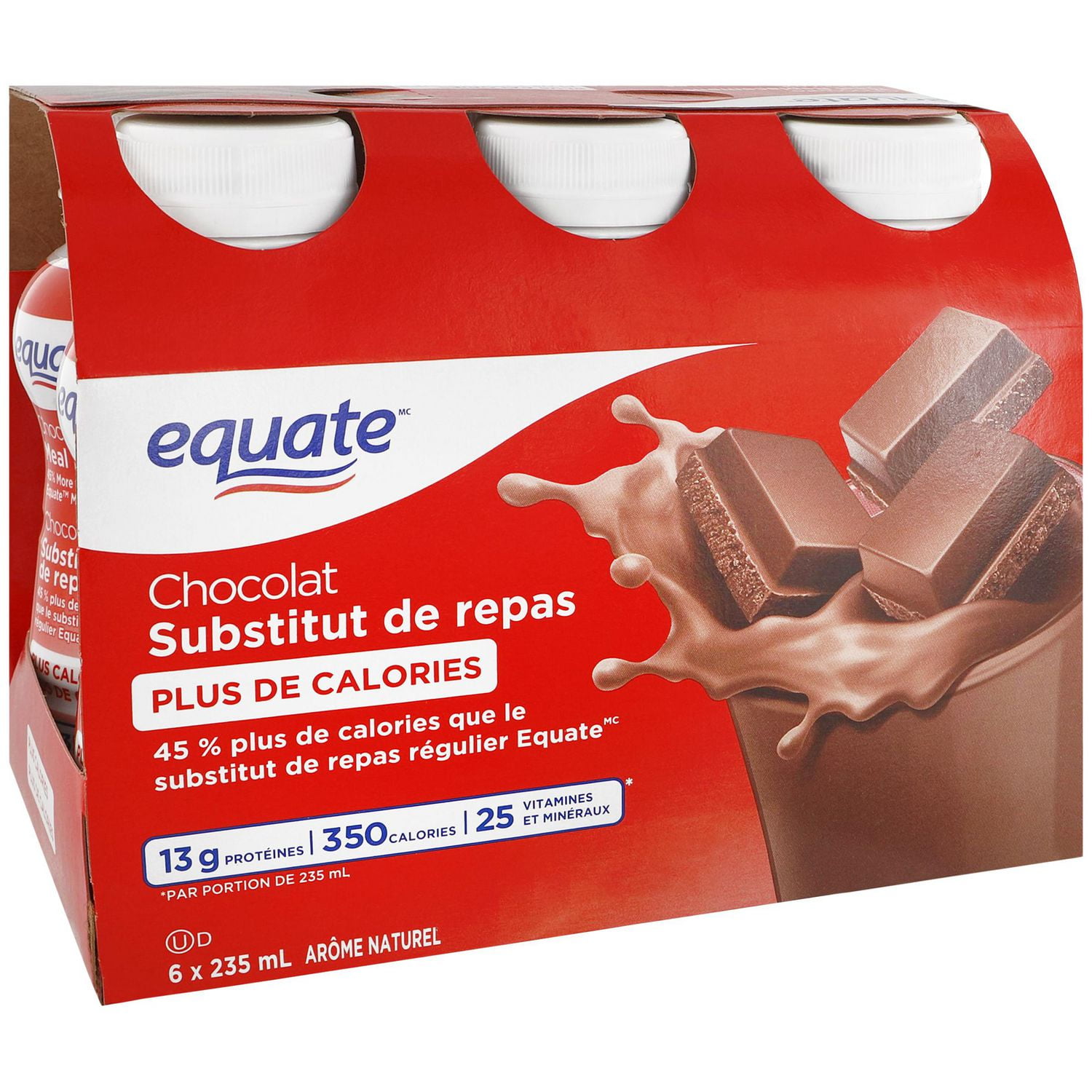 Equate Plus Calories Chocolate Meal Replacement