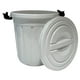 Mistral® 24L Poubelle tout usage Blanc Capacité de 24 litres – image 2 sur 2