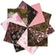Fabric Creations brun/rose ballots de 5 morceaux de tissus – image 2 sur 2