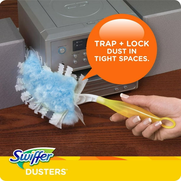 Swiffer Duster XXL Starter Kit With 1 Handle 2 Quilts Dust Remover Duster