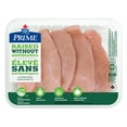 thumbnail image 2 of Prime Sliced Boneless Skinless Chicken Breasts Raised Without Antibiotics, 5 Breasts, 2 of 9