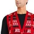 thumbnail image 4 of Gilet de Noël George pour hommes, 4 of 6
