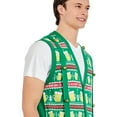 thumbnail image 2 of Gilet de Noël George pour hommes, 2 of 6
