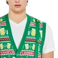 thumbnail image 4 of Gilet de Noël George pour hommes, 4 of 6