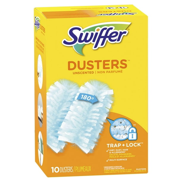 Recharges de plumeaux Swiffer Dusters multi-surfaces 10 unités 