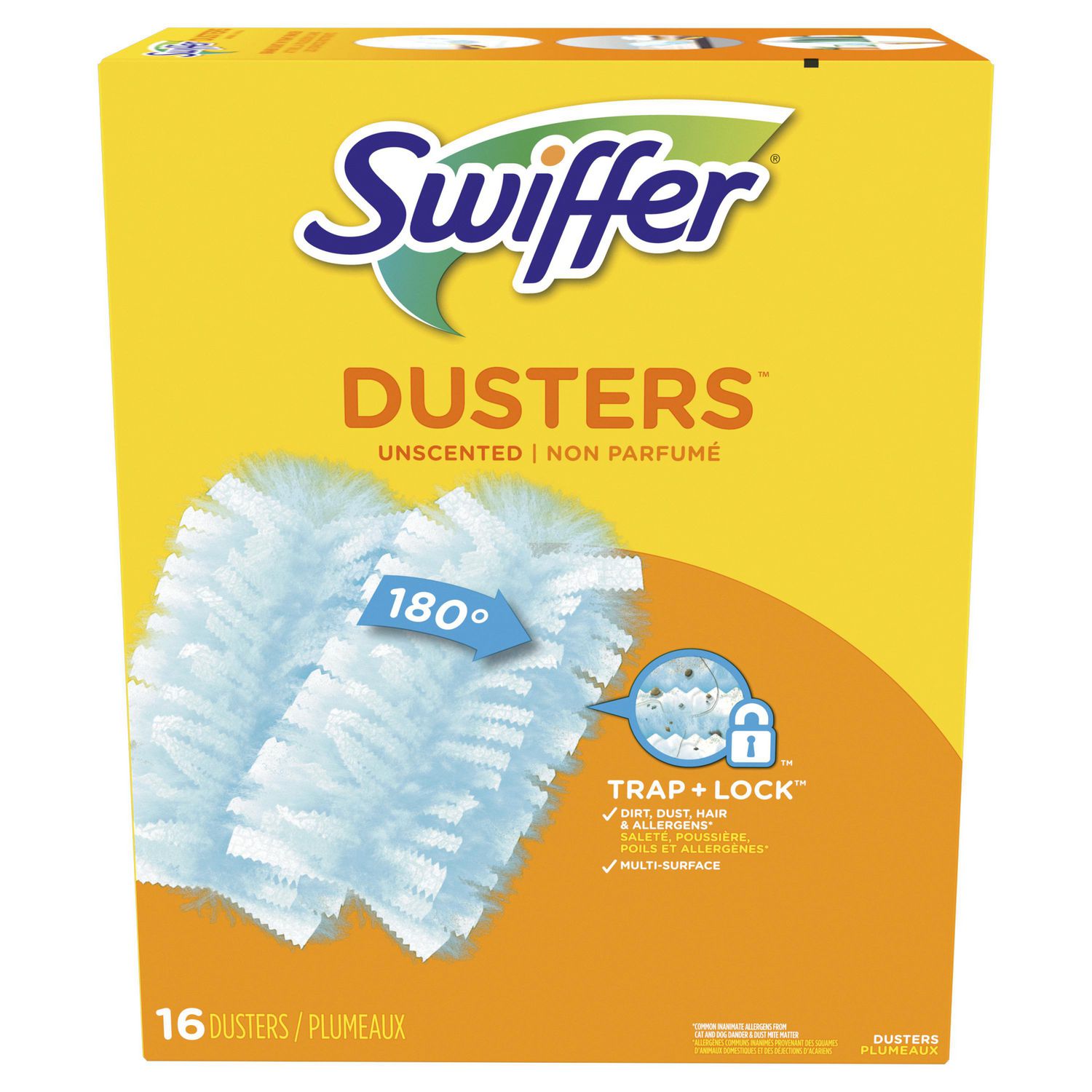 Recharges de plumeaux Swiffer Dusters multi-surfaces 16 recharges 