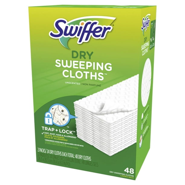SWIFFER Serpillère humide, pack de recharge de 24 pièces - Chiffons,  Éponges & Lingettesfavorable à acheter dans notre magasin
