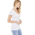 thumbnail image 2 of George Women's short Sleeve V-Neck Tee, 2 of 6