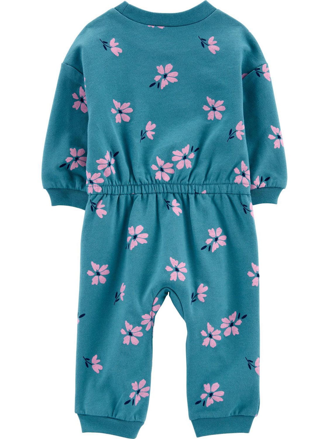 Carter's Child of Mine Newborn Girls' 1 piece Jumpsuit - Teal Floral