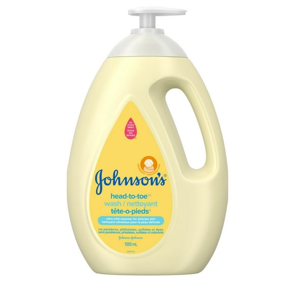 Johnson's Baby, Head-to-Toe, Baby Wash & Shampoo, 1 L