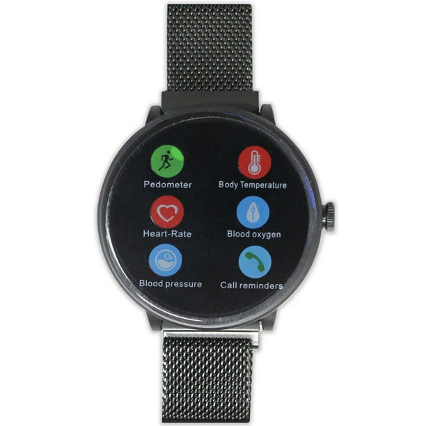 iTIME ELITE Health and Fitness Body Temperature Smartwatch with Heart