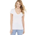 thumbnail image 1 of George Women's short Sleeve V-Neck Tee, 1 of 6