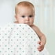 Summer Infant Swaddleme® Couvertures en mousseline à pois, sarcelle, paq.de 2 – image 5 sur 7