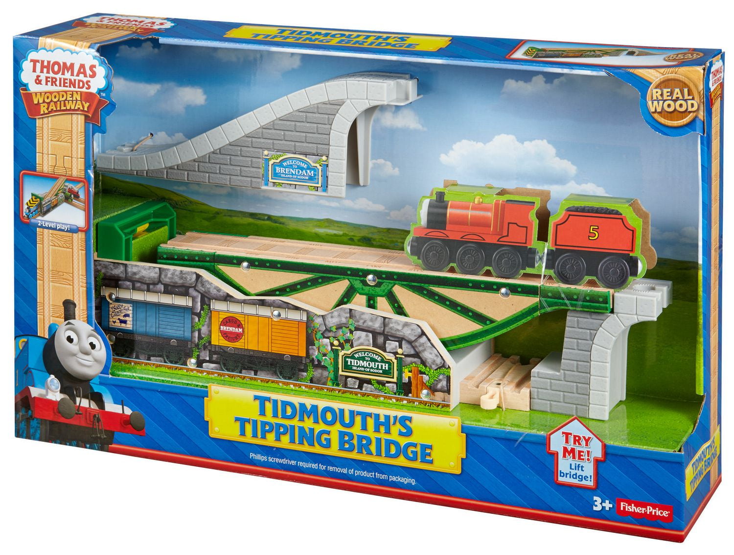 Fisher-Price Thomas & Friends Wooden Railway Tidmouth\'s Tipping Shed ... Fisher-Price Thomas & Friends Wooden Railway Tidmouth\'s Tipping Shed ...