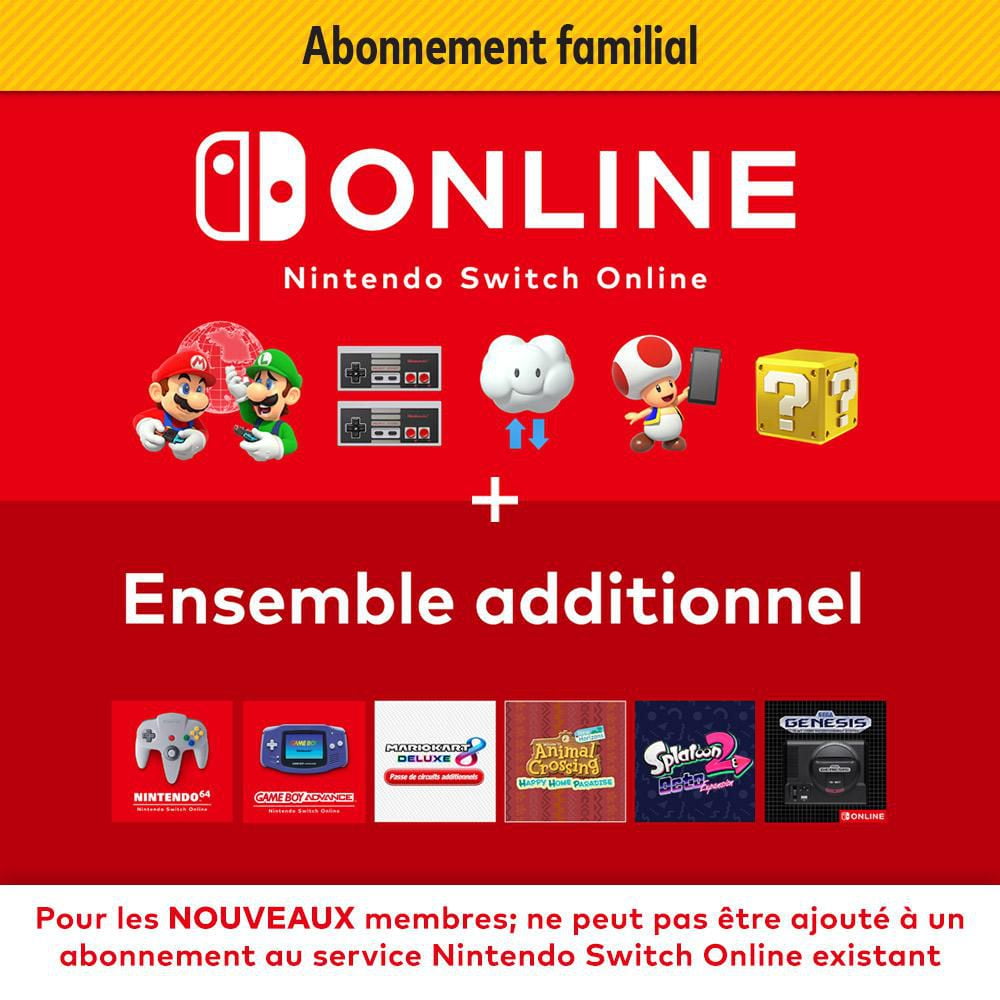 Switch online hot sale family code