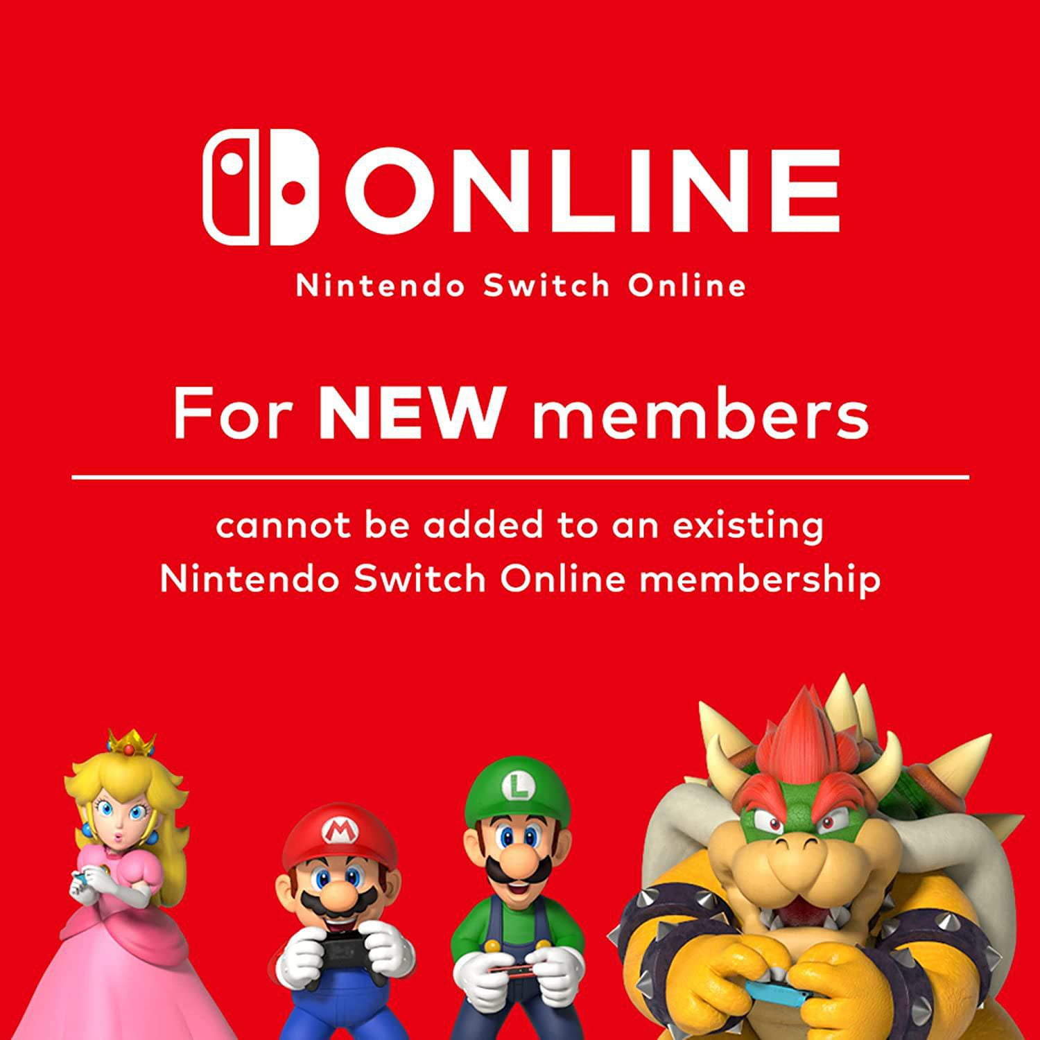 Nintendo switch online on sale family code