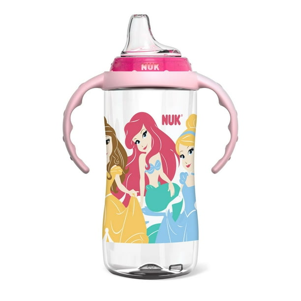 NUK Large Learner Cup, Disney Princess, 10 oz, BPA free and dishwasher