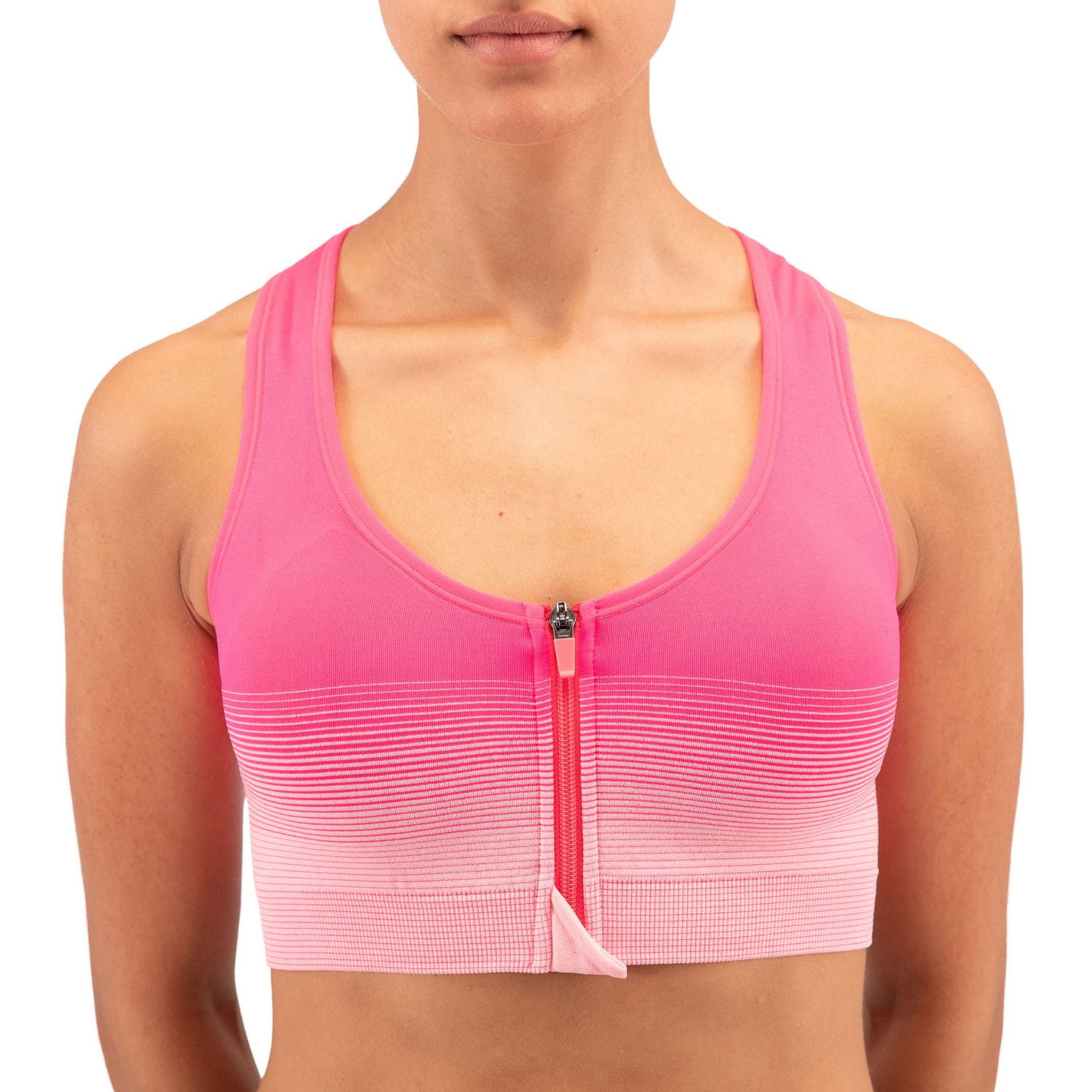 Athletic Works Women's Seamless Zip up Bra Walmart Canada